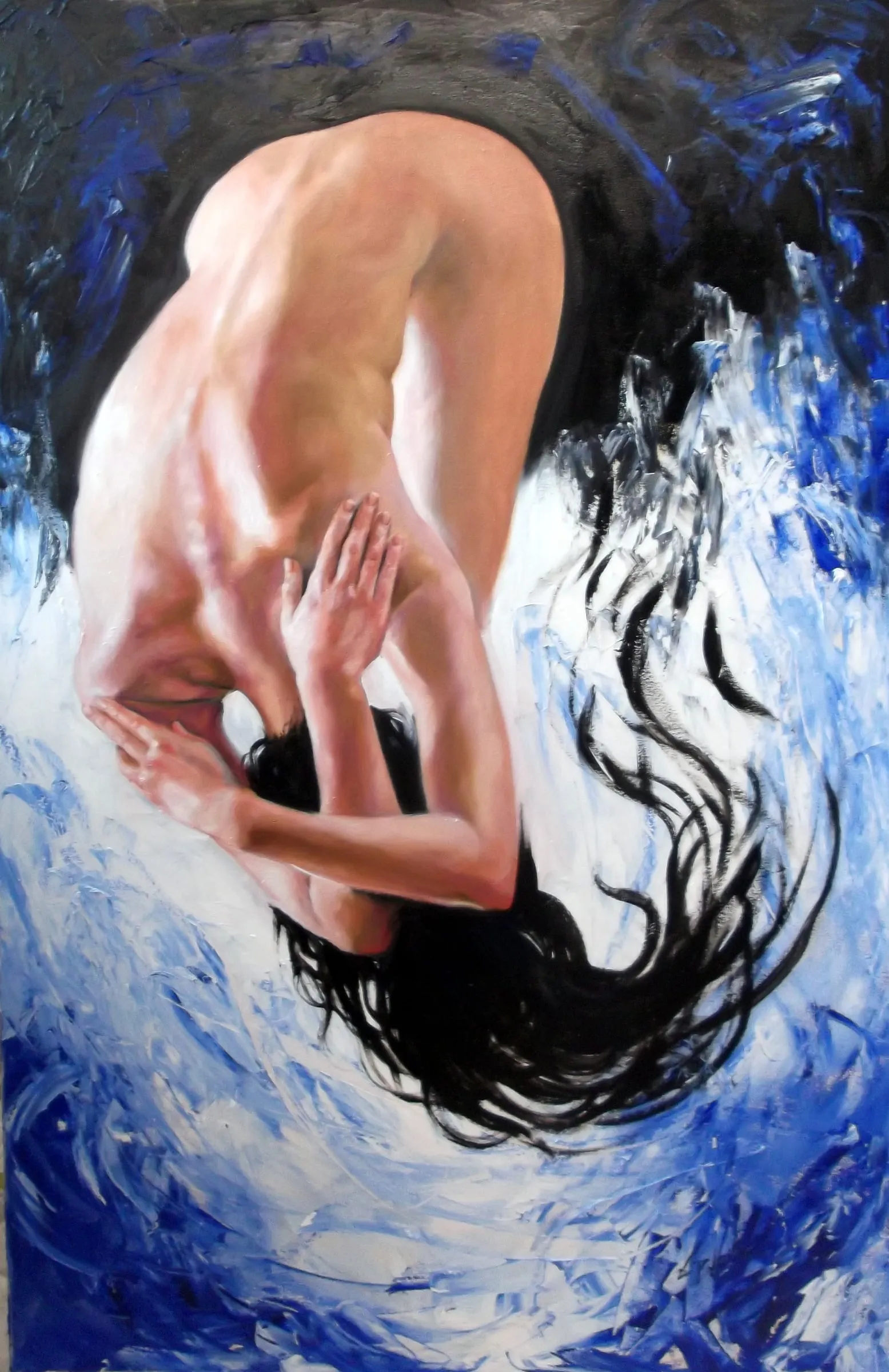 Ascension, oil painting by Colleen Black
